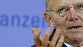 Finanzminister Wolfgang Schäuble, AP