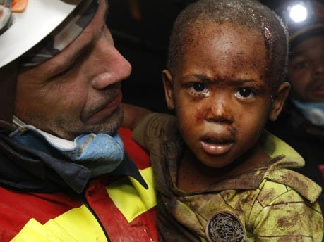 Hilfe für Erdbeben-Opfer in Haiti;AP