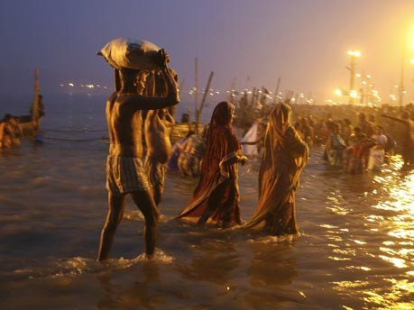 Hindu-Fest in Indien;Reuters