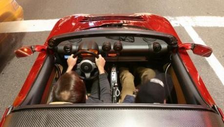 Smart ed Cabrio / Tesla Roadster