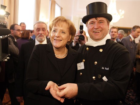 Neujahrsempfang mit Angela Merkel;Reuters