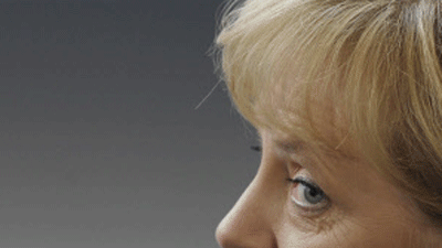 Europas Lehren aus der Finanzkrise: Kanzlerin Merkel will den Banken "keine Blankoschecks" ausstellen.