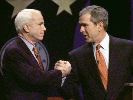 Bush, McCain, Reuters