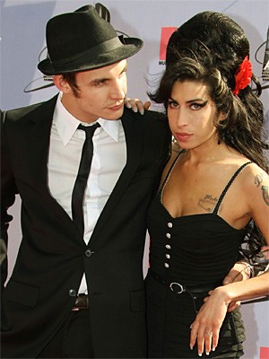 Amy Winehouse und Blake Fielder-Civil; dpa