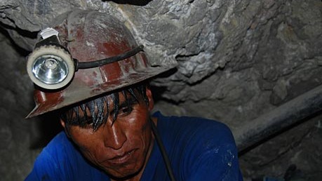 Im Bann der Anden (III): Der Bergarbeiter Martìn arbeitet seit zehn Jahren in der Mine.