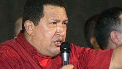 Diplomatische Krise: "Scheiß Yankees, fahrt zum Teufel", sagte Hugo Chavez am Freitag.