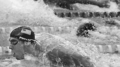 Olympische Spiele: Acht Siege, sieben Weltrekorde: US-Schwimmer Michael Phelps.