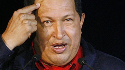 Menschenrechte in Venezuela: Erfolg durch linksnationalistische Politik: Hugo Chávez bei einer Rede Ende August 2008.