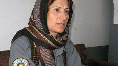 Gewalt in Afghanistan: Wenige Tage vor ihrer Ermordung: Malalai Kakar am 25. September in ihrem Büro in Kandahar