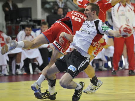 Handball-EM, Deutschland - Polen; AP