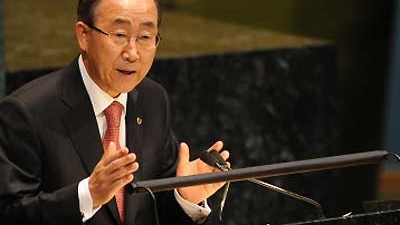 Entwicklungshilfe für Afrika: UN-Generalsekretär Ban Ki Moon schlägt Alarm - und fordert eine Milliardenhilfe für Afrika.
