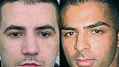 "Aktenzeichen XY": Fehmi Weiß (links) und Qaeiss Zekraia stehen in dringendem Tatverdacht, am 19. Januar zusammen mit zwei Freunden vor der Disco "Level 228" einen 26-Jährigen fast totgeprügelt zu haben.