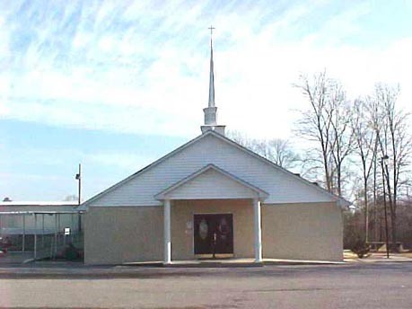 Total verreist: Verwechselte Orte, Ryans Creek Baptist Church