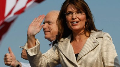 US-Republikaner: McCain und die Frau, die ihm noch viele Probleme bereiten könnte: Sarah Palin