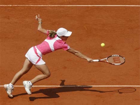 Justine Henin  Finale der French Open