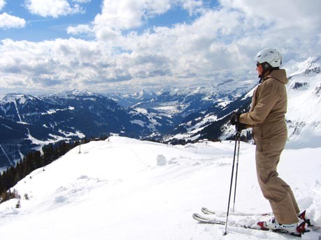 Wintersport Skigebiet Schweiz Engelberg Les Diablerets Saas-Fee, Daniela David/dpa