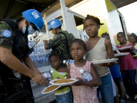 Kinder UN Port-au-Prince, AP
