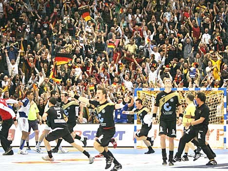 Handball-WM, Köln, Halbfinale gegen Frankreich