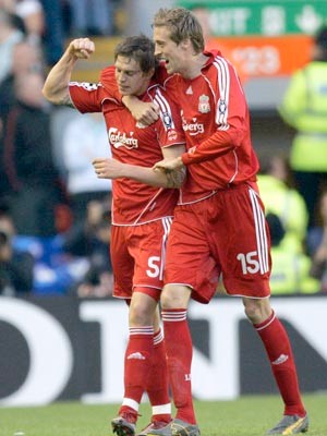 Agger, Crouch, chelsea, Liverpool