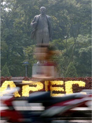 Lenin-Statue in Hanoi; AFP