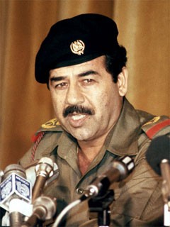 Saddam, der Präsident