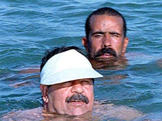 Saddam, der Sportliche