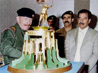 Saddam, der Beschenkte