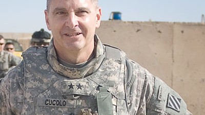 US-Army in Irak: US-Kommandeur Tony Cucolo: Der Protest gegen seine Vorschrift wurde einfach zu laut.