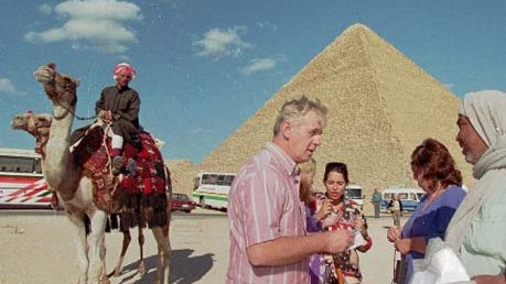 Reisen Enttäuschungen Pyramiden von Gizeh Ägypten, AP