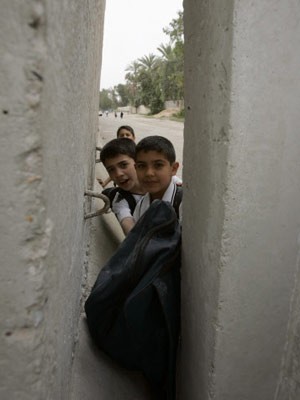 Schutzwall in Bagdad