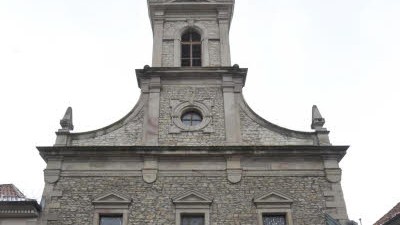 Skandal um Jesuitenpater: Die katholische Citykirche und Jesuiten-Niederlassung St. Michael in Göttingen. Sie gehört zum Bistum Hildesheim, in dem es zu Fällen von sexuellem Missbrauch gekommen sein soll.