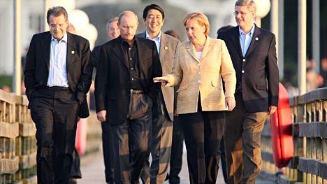 Merkel und Regierungschefs