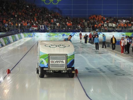 Probleme mit Eismaschinen gefährden Olympia-Rennen;Reuters