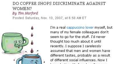 Klick Blick Diskriminierung Kaffeehäuser