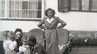 Eva Braun auf dem Berghof, Foto: Privat/PDG