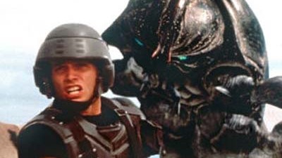 Frage der Woche: Riesige Käfer sind die Gegner der  "Starship Trooper" im gleichnamigen Film.