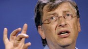 Microsoft im Wohnzimmer: Bill Gates bei seiner Rede auf der CES