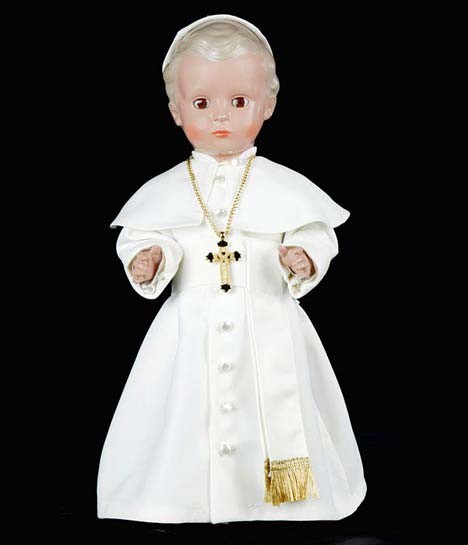 Benedikt XVI-Puppe, ddp