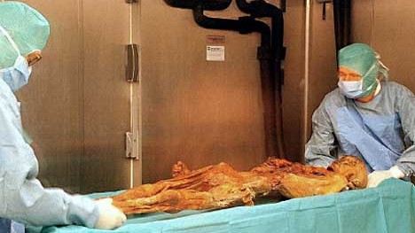 Bergunfall: Die Ärzte kamen etwas zu spät: Gletschermumie Ötzi.