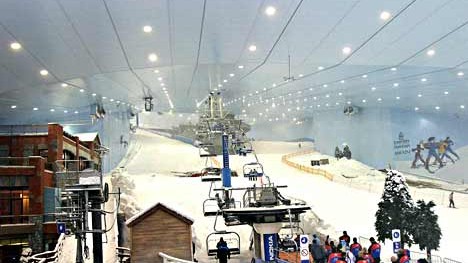 Skihalle in Dubai, AP