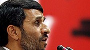 Ahmadinedschad droht Israel: Irans Präsident Mahmud Ahmadinedschad droht Israel:"Wir werden hoffentlich in naher Zukunft die Zerstörung dieses Regimes erleben"
