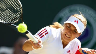 Wimbledon: Lisicki unterliegt Safina: Aus im Viertelfinale: Sabine Lisicki.