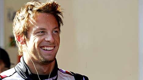 Jenson Button: Immer nur lächeln: Jenson Button, gut aussehend und unentschlossen.