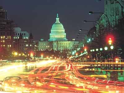 Capitol in der Nacht