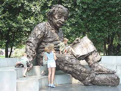 Einstein-Statue in Washington