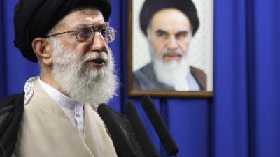 Iran nach der Wahl: Irans geistlicher Führer Ayatollah Ali Chamenei vorigen Freitag in Teheran.