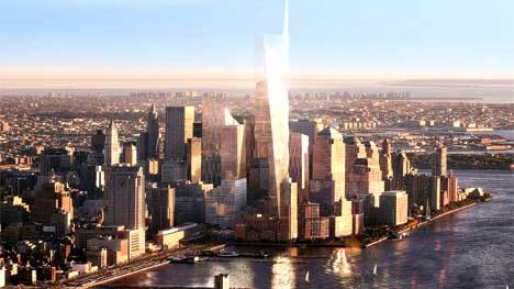 New York: So soll der neue Freedom Tower einst aussehen.