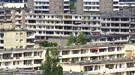 Flucht ins Umland: Einfallslose Stadtplanung: Plattenbauten in Frankfurt/Oder