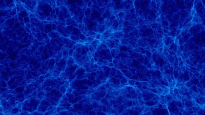 Supercomputer der nächsten Generation: Hochauflösende Galaxiensimulation, die eine großräumige Gasverteilung eine Milliarde Jahre nach dem Urknall zeigt