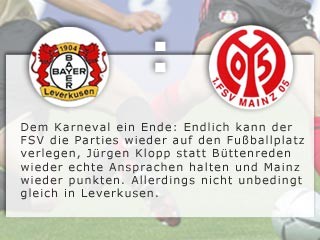 Leverkusen - Mainz